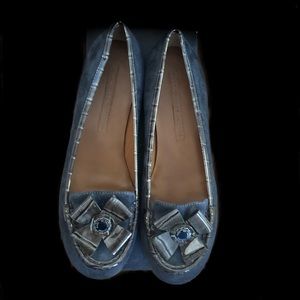 Marc by Marc Jacobs Grey Suede Flats